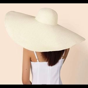 Wide Brim Straw Hat